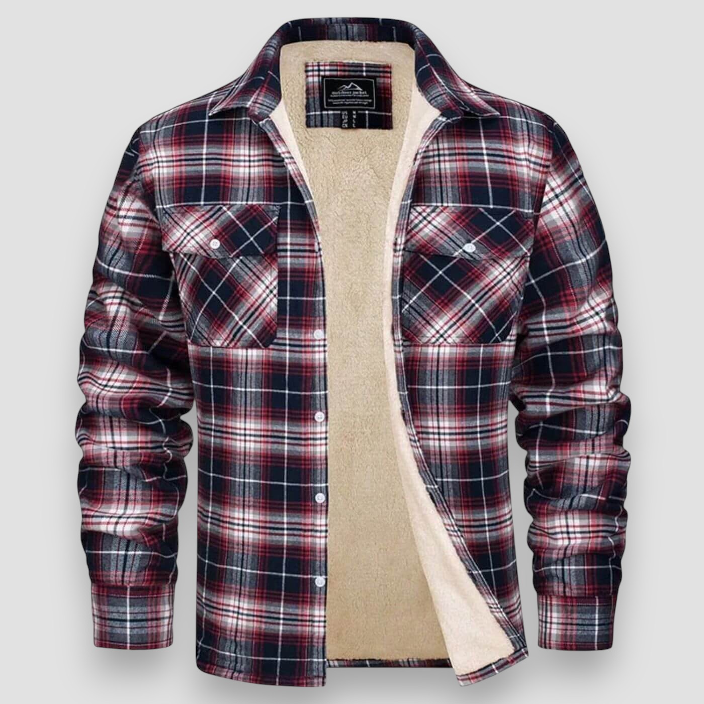 Peter | Chaqueta con forro de cuadros