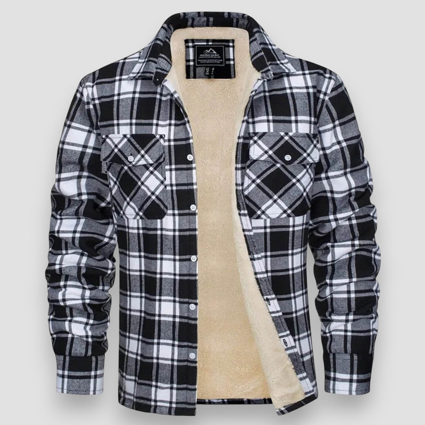 Peter | Chaqueta con forro de cuadros