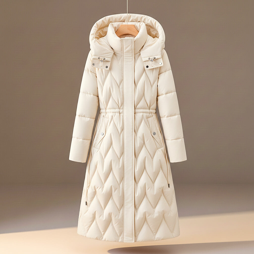 Chloe | Abrigo acolchado con capucha