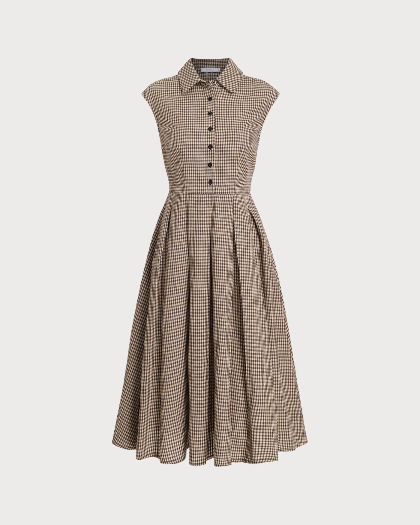 Claudia | Vestido Silueta A-line estampado atemporal